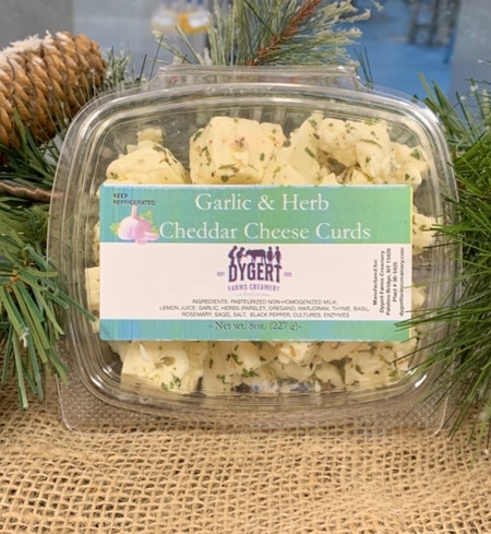 Cheese Curd Garlic & Herb 8oz