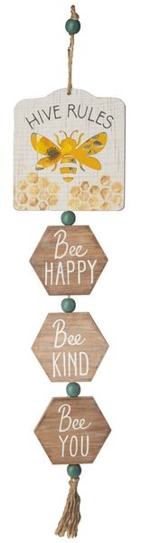 Hanging Decor Bee Hap Kind You