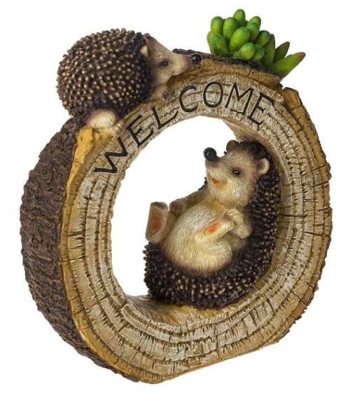 Figurine Hedgehog Welcome