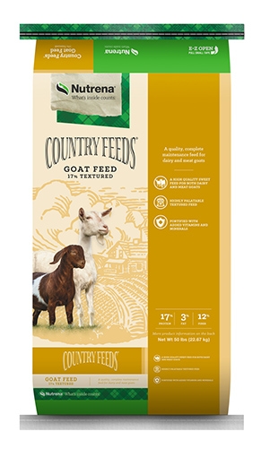 Nutrena Country Feeds Goat 17% Textured with Ammonium Chloride
