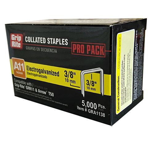 .086x3/8 Galv Ht Staples