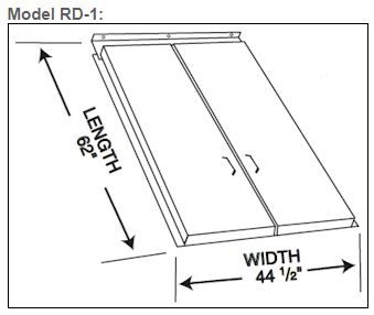 44.5X62 Flat Rd1 Basement Door