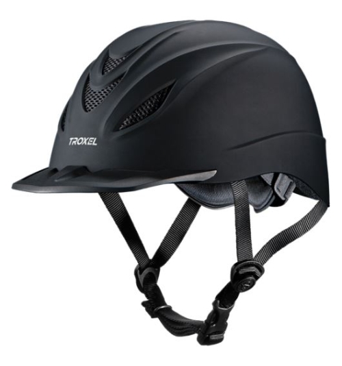 Troxel Riding Helmet Intrepid Black Small