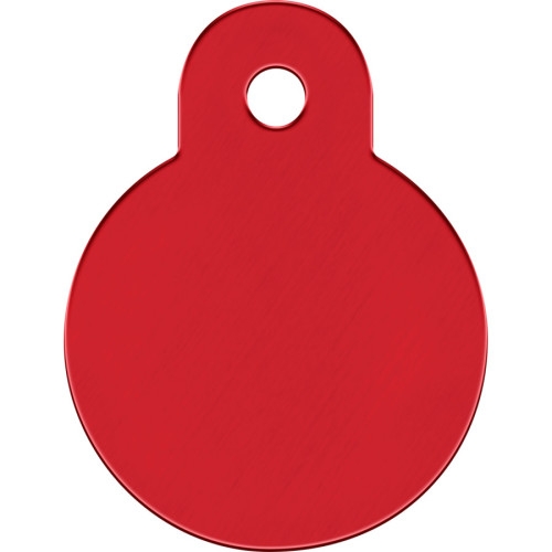 Tag Circle Small Red