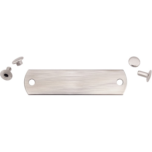 Tag Rivet Small Brushed Steel