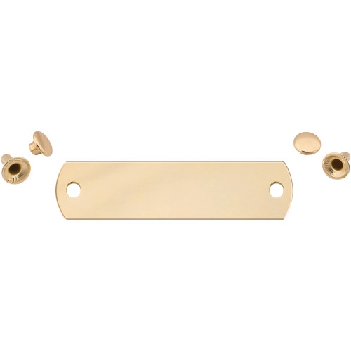 Tag Rivet Small Polished Brass