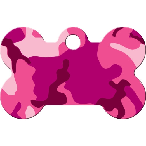 Tag Bone Small Camo Pink