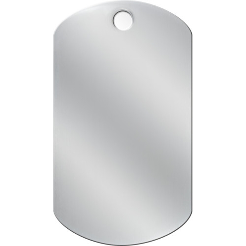 Tag Military Large Chrome