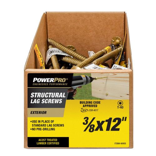 Pp Flag 3/8x12 Struct Lag