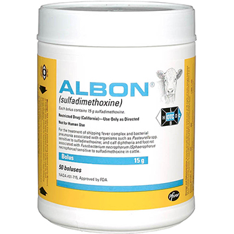 Albon 15gm 12 Boluses