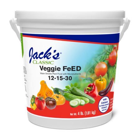 Jacks 4# Veggie Feed 12-15-30