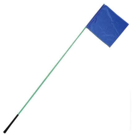 60" Whip Flag Blue