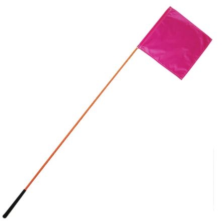 60" Whip Flag Pink