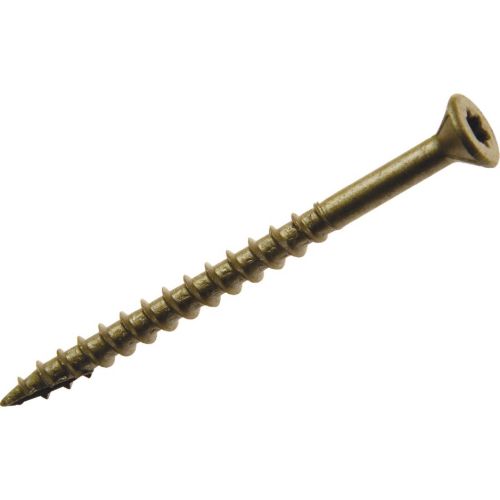 SCREW 1# 1-1/4x8 STAR DRIVE GOLD