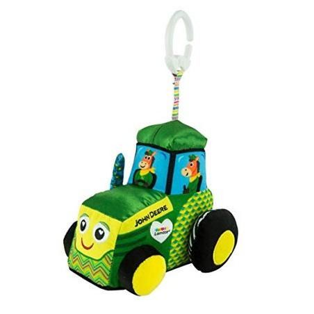 John Deere Lamaze Tractor Clip n Go Plush Toy