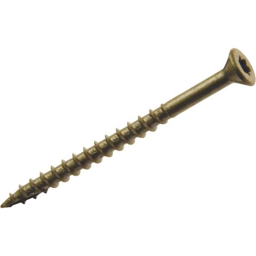 SCREW 25# 3x8 STAR DR GOLD