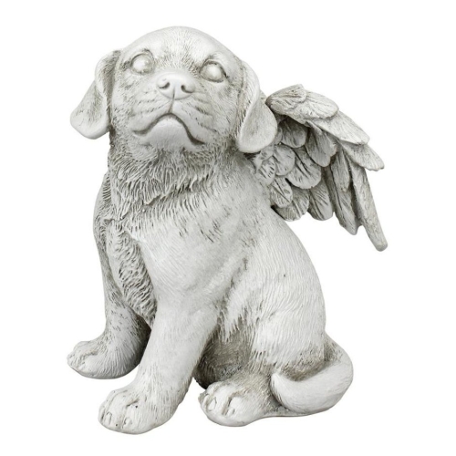 Statue Dog Angel Memorial