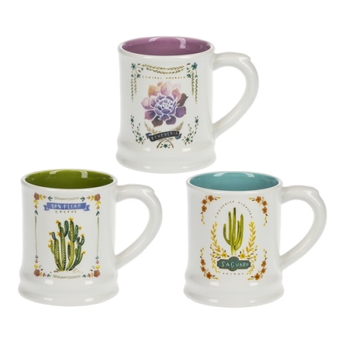 Mug Cactus Ceramic Astd
