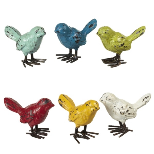 Mini Colorful Bird 6a Castiron