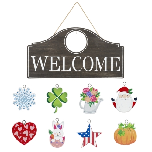 Printed Welcome Wldcor