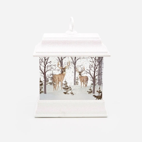 Lantern Deer Silhouette 8.5"