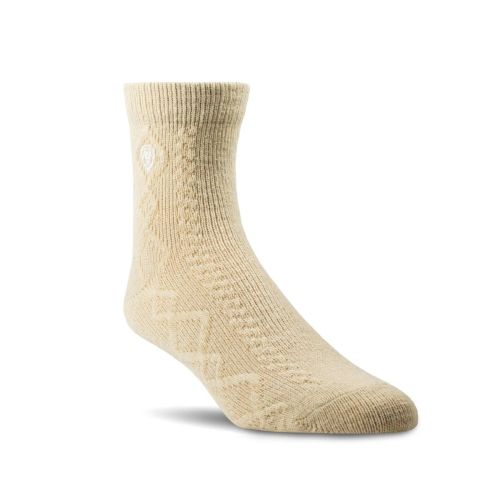 Cream Md Countryside Mid Sock