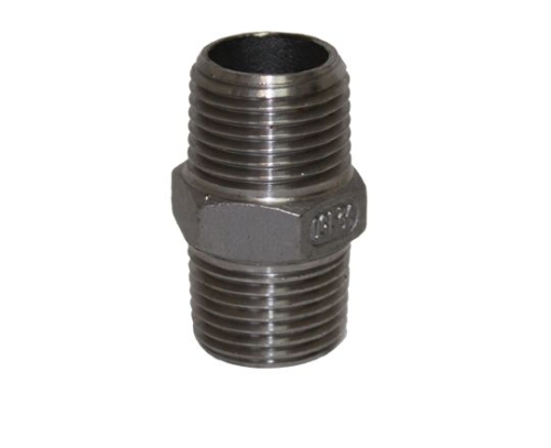 3/4" Ss Hex Nipple