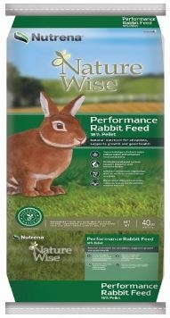 40Lb Nutrena Nature Wise Rabbit Performance 18% Pel