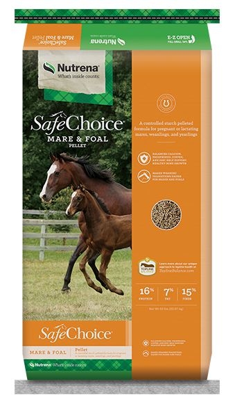 Nutrena Safe Choice Mare Foal 16% Pellet