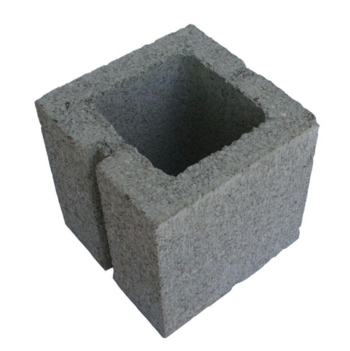 8X8X8 Concrete Half Block