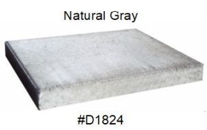 Concrete Slab 2X18X24 Gray