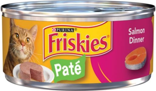 5.5oz Friskies Pate Salmon Dinner