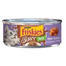 5.5oz Friskies Extra Gravy Pate w/ Turkey