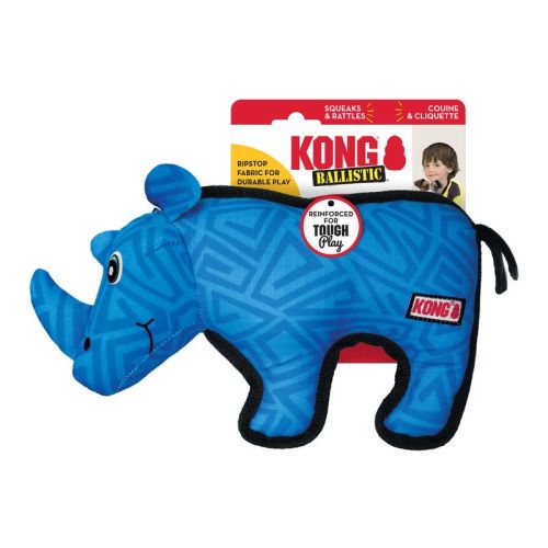 Kong Ballistic Rhino Dog Toy