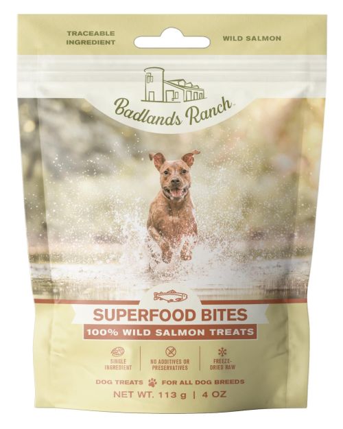Badlands Ranch Salmon Treat 4OZ
