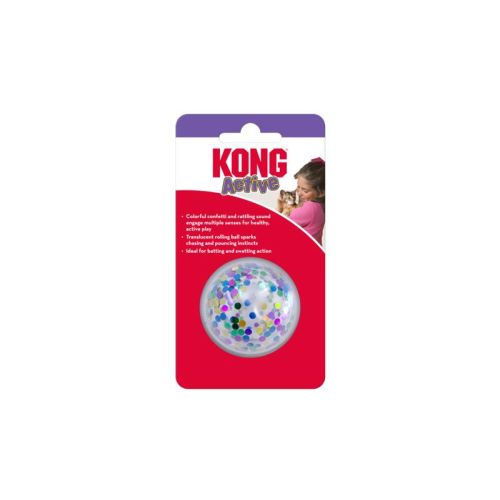 Kong Cat Active Confetti Ball