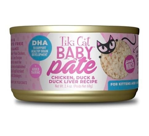 Tiki Cat Baby Pate Duck 2.4oz