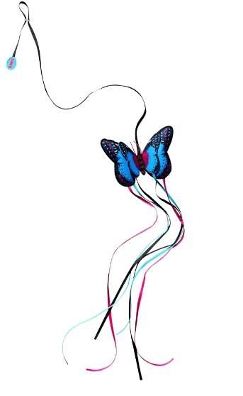 Kong Teaser Bfly Cat Toy