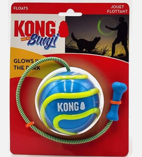 Kong Bunji Hi-viz Ball Lg