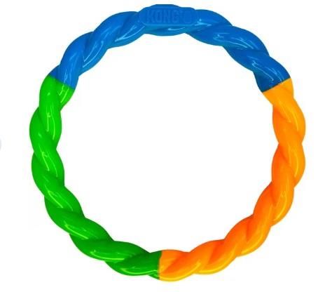 Kong Twistz Hi-viz Ring Lg