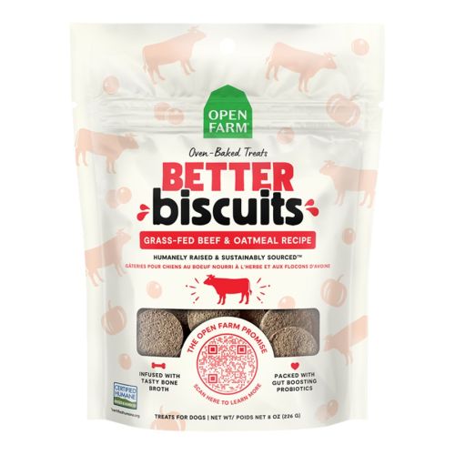 Open Farm Beef Better Biscuit 8oz