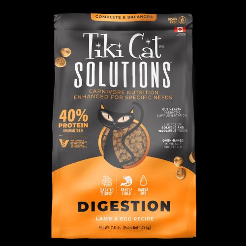 Tiki Cat Solutions Digetions Lamb & Egg 2.8lb