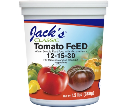 Jacks 1.5# Tomato Feed 12 15 30