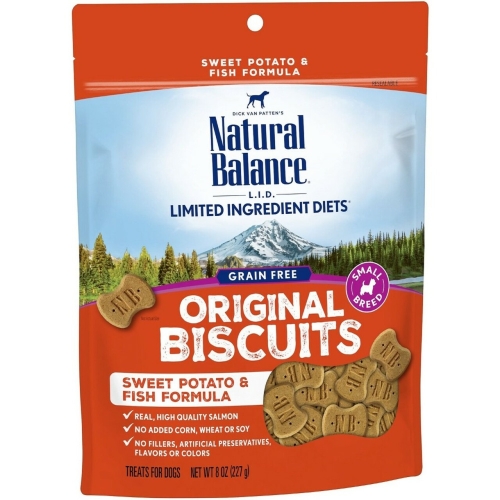 14Oz Natural Balance Lit Fish Sweet Potato Treat