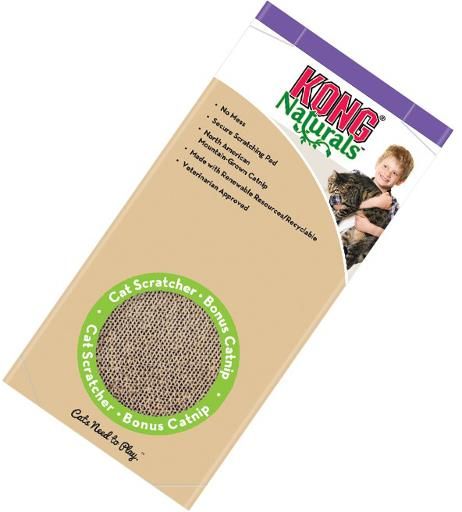 Kong Ntrls Dbl Scratcher Catnip
