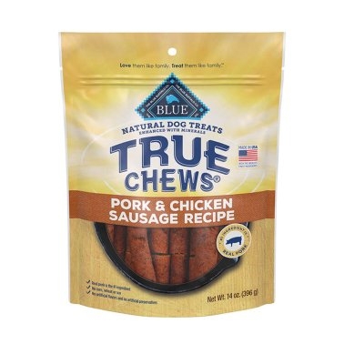 True Chews Pork Chicken Sausage 14Oz