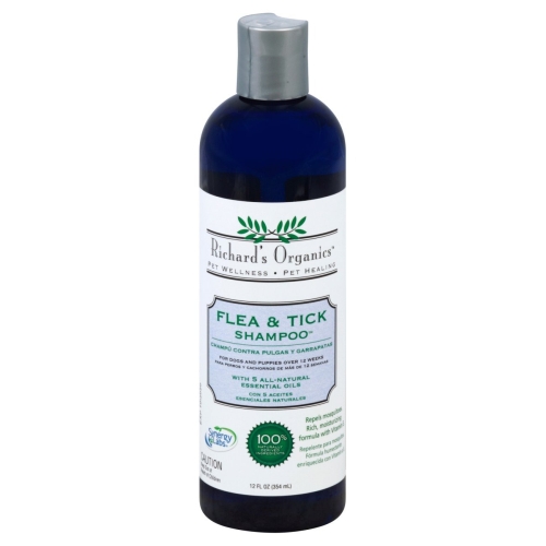 Richards Organics Flea & Tick Shampoo 12oz