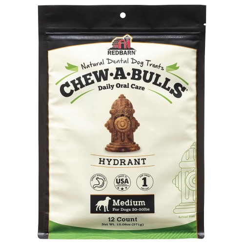 Redbarn Hydrant Chewabull Medium 12pk