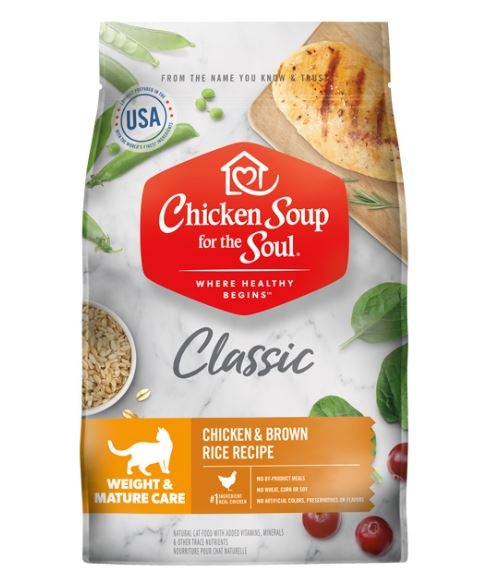 13.5Lb Chicken Soup Weight & Mature Care Cat