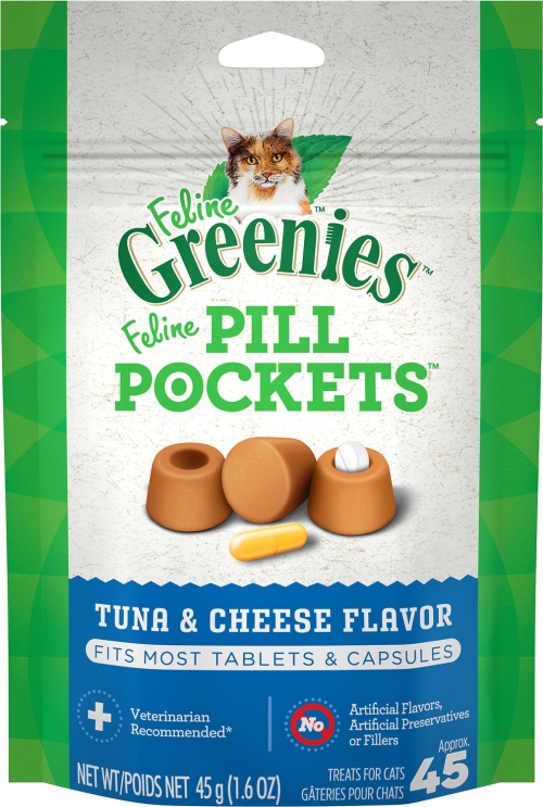 Greenies Pill Pocket Cat Tuna & Cheese
